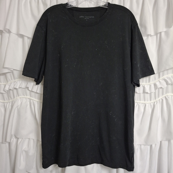 John Varvatos Enzo Crew Short Sleeve Tee - Picture 1 of 7